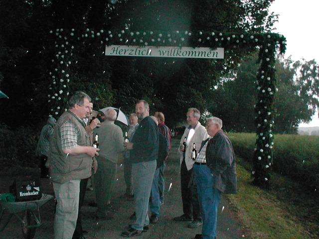 Knubben 01.jpg - Bogen an der Vogelstange "Efting Hook/Einigkeit"
